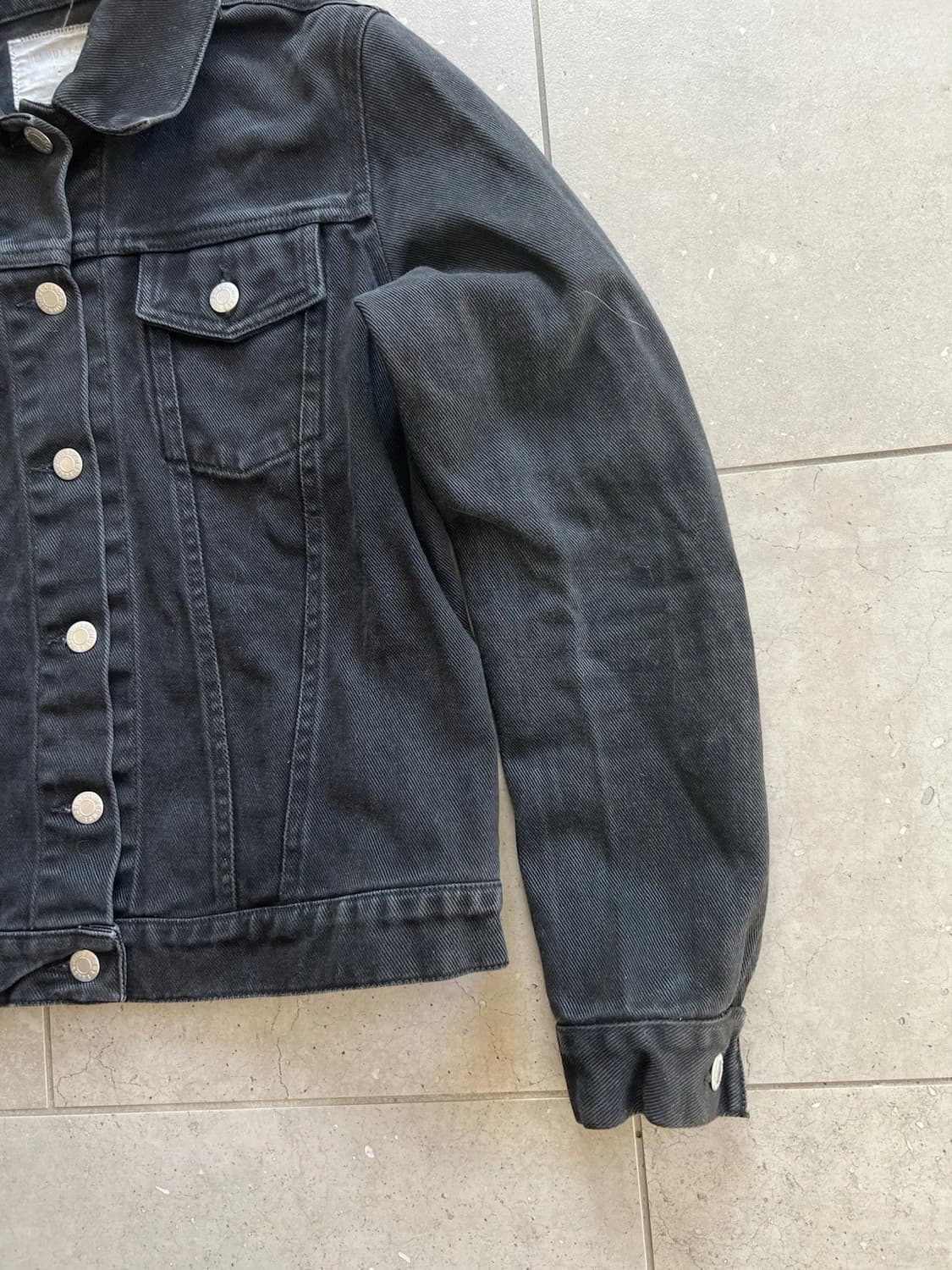 헬무트 랭 흑청 데님 자켓 상품이미지4