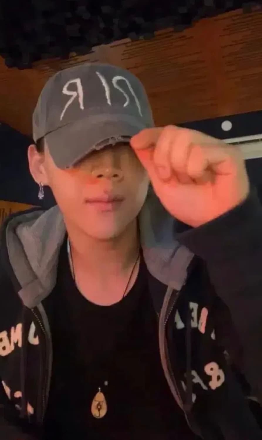 아베크롬비 양홍원 스펠로고 네이비 기모 후드집업 자켓 M 상품이미지4