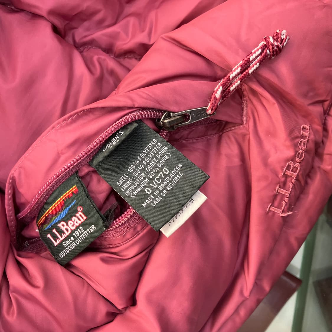 L.L.Bean 엘엘빈 구스다운 패딩 L 상품이미지3