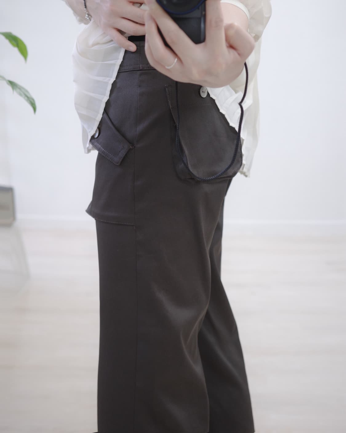 Harpers bigot brown capri pants 상품이미지4
