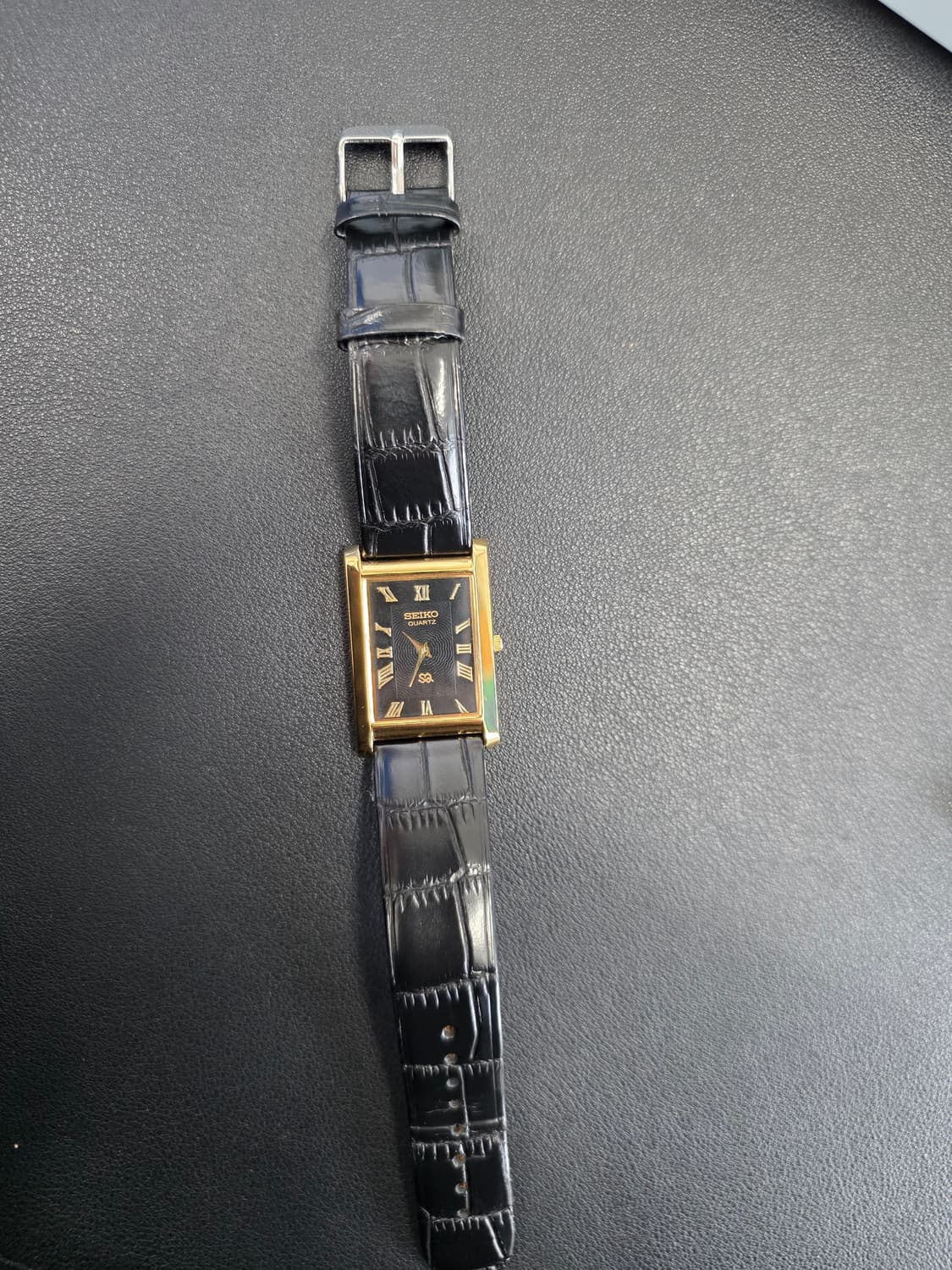 세이코 탱크 쿼츠 시계 상품이미지2