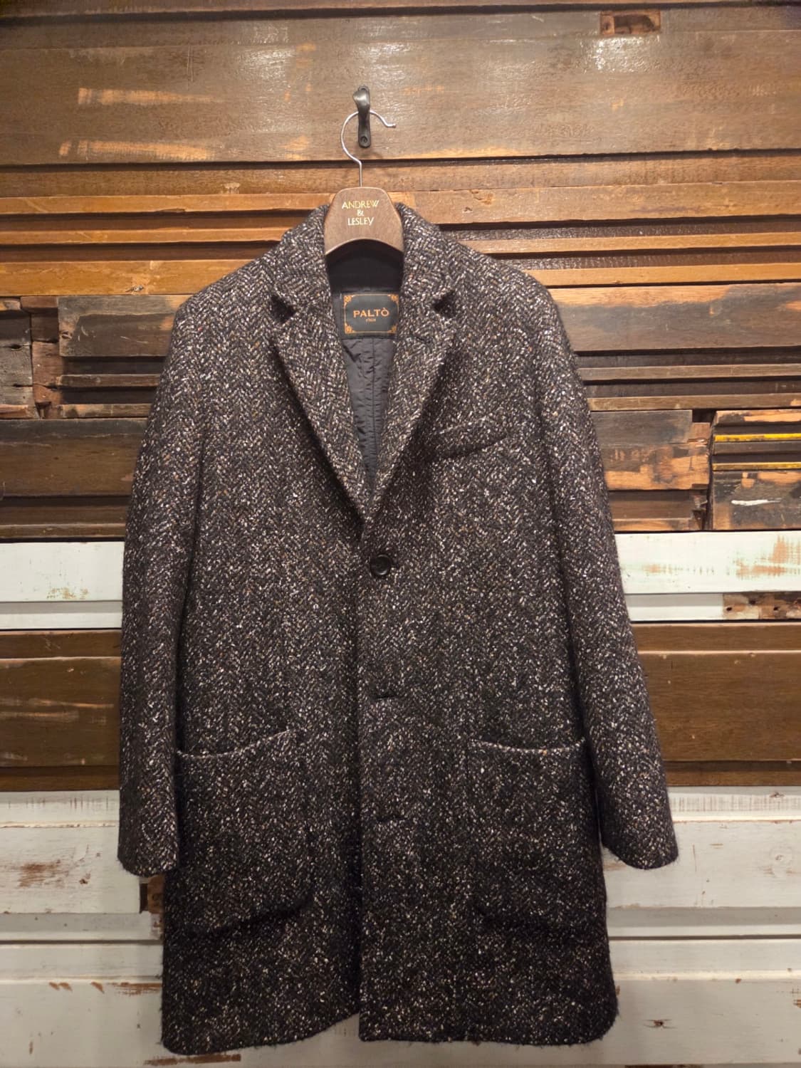 이탈리아 브랜드 팔토 트위드코트 상품이미지10