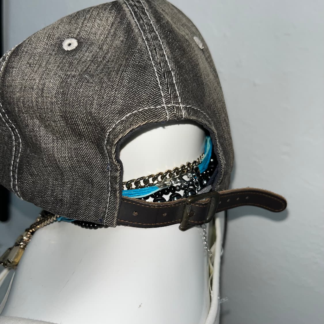 Y2K 데님 볼캡 상품이미지3