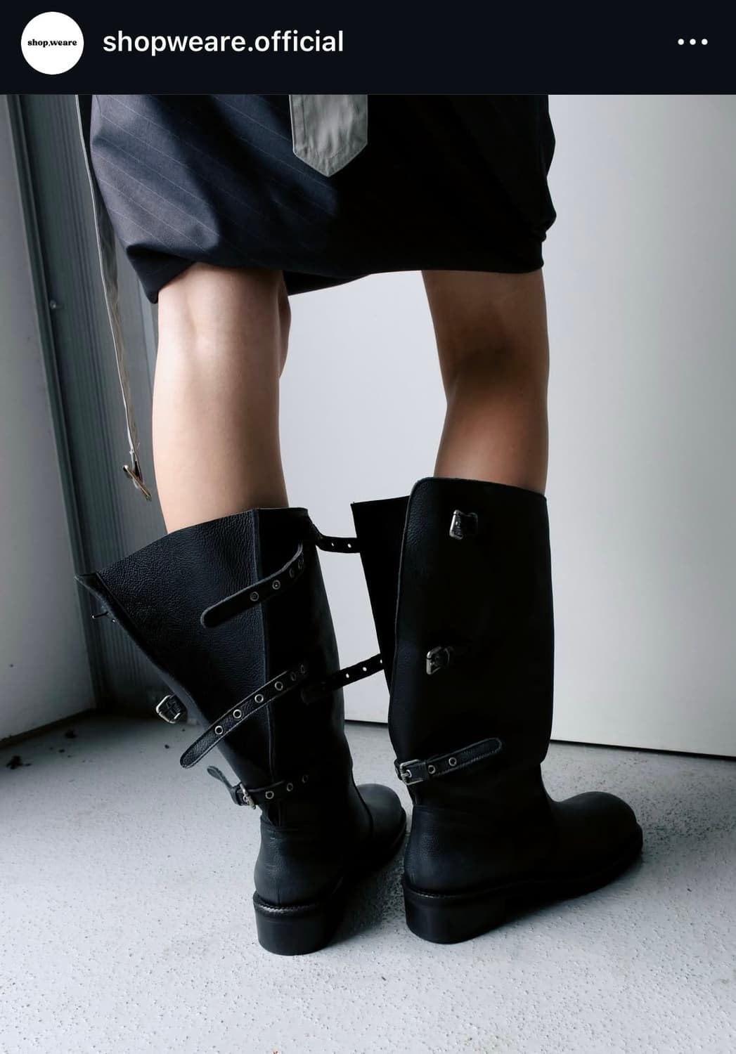 Shop Weare 브랜드의 롱 부츠입니다 (245-250) 상품이미지1