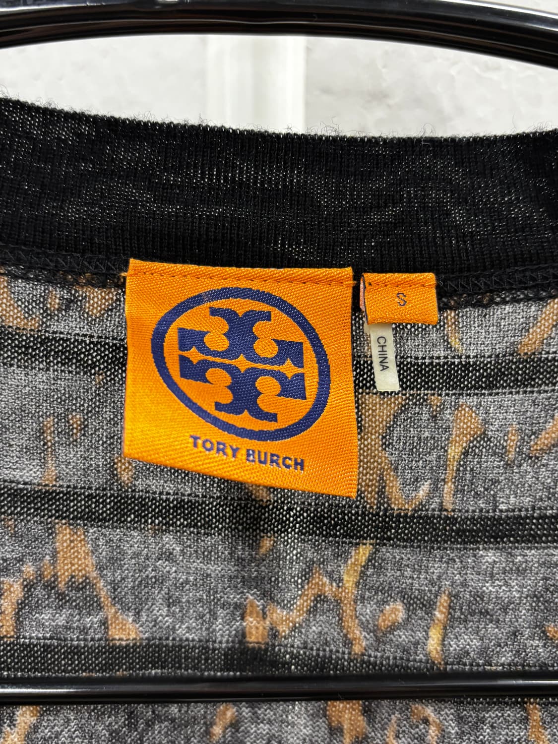 토리버치 레오파드 스트라이프 가디건 S 상품이미지4