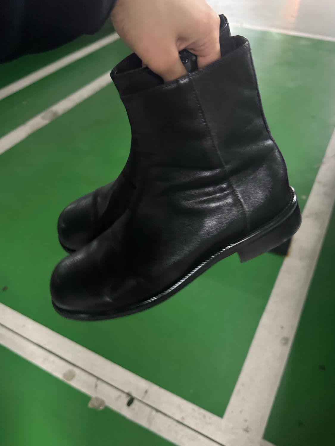 야세 스파이럴 카우하이드 부츠 상품이미지3