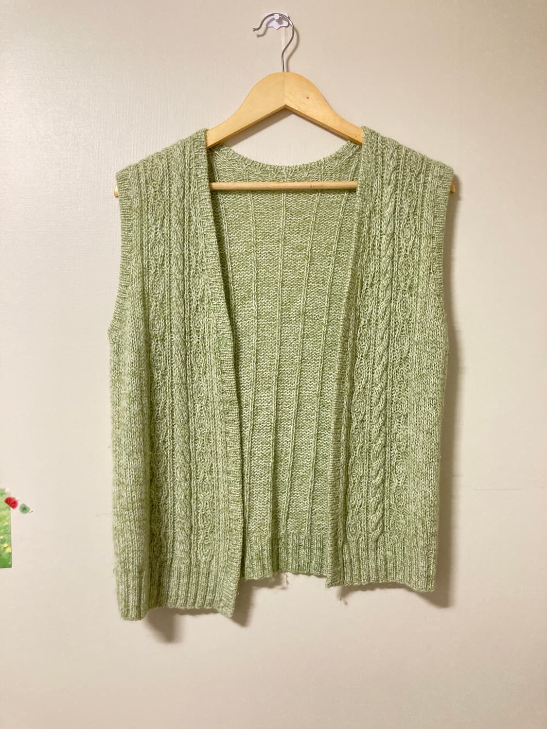 키위맛 조끼 가디건 상품이미지1