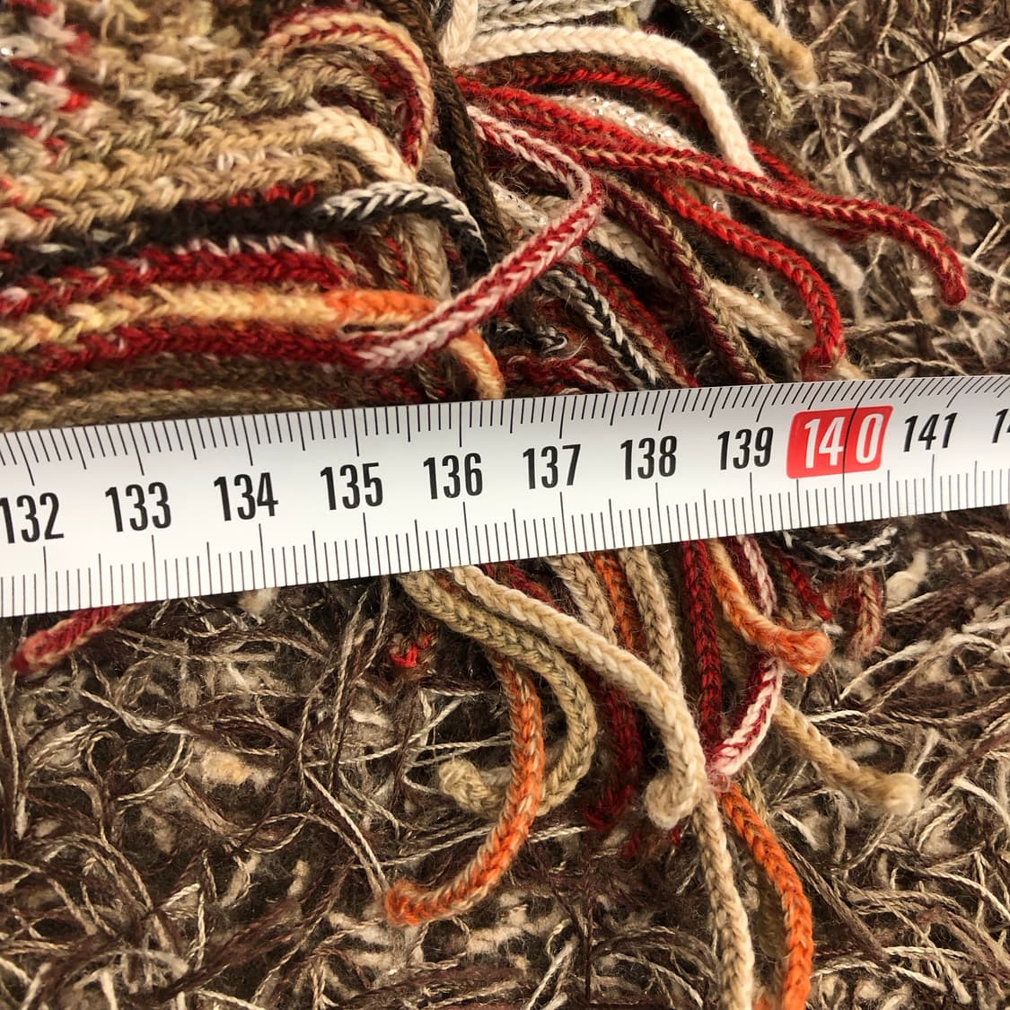 미쏘니 멀티컬러 울 패턴 머플러 목도리 상품이미지4