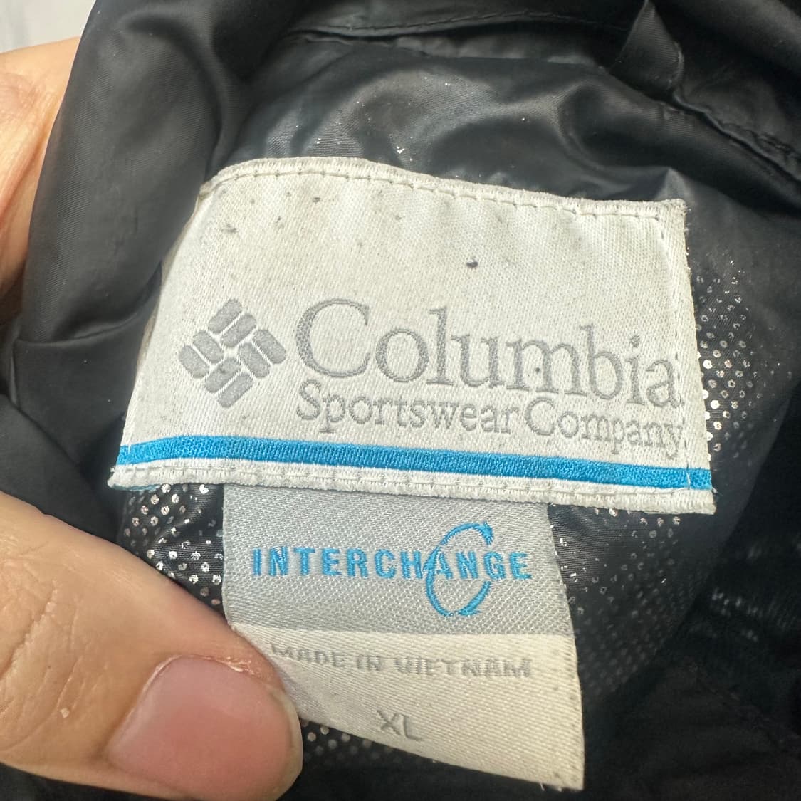 컬럼비아 인터체인지 블랙경량패딩 XL 상품이미지3