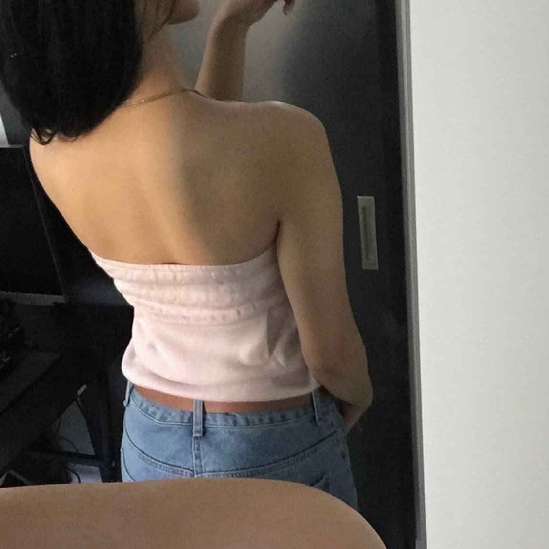 Snidel 스나이델 히메갸루 로걀 딸기우유 버튼 탑 상품이미지2