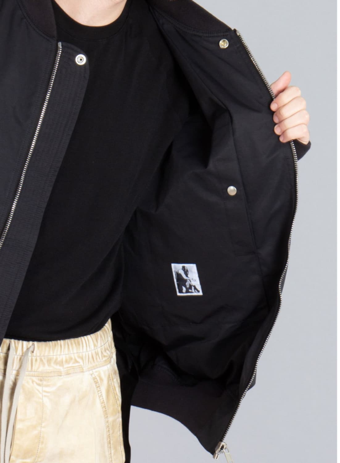 Rick Owens 클래식 플라이트 봄버자켓 상품이미지4