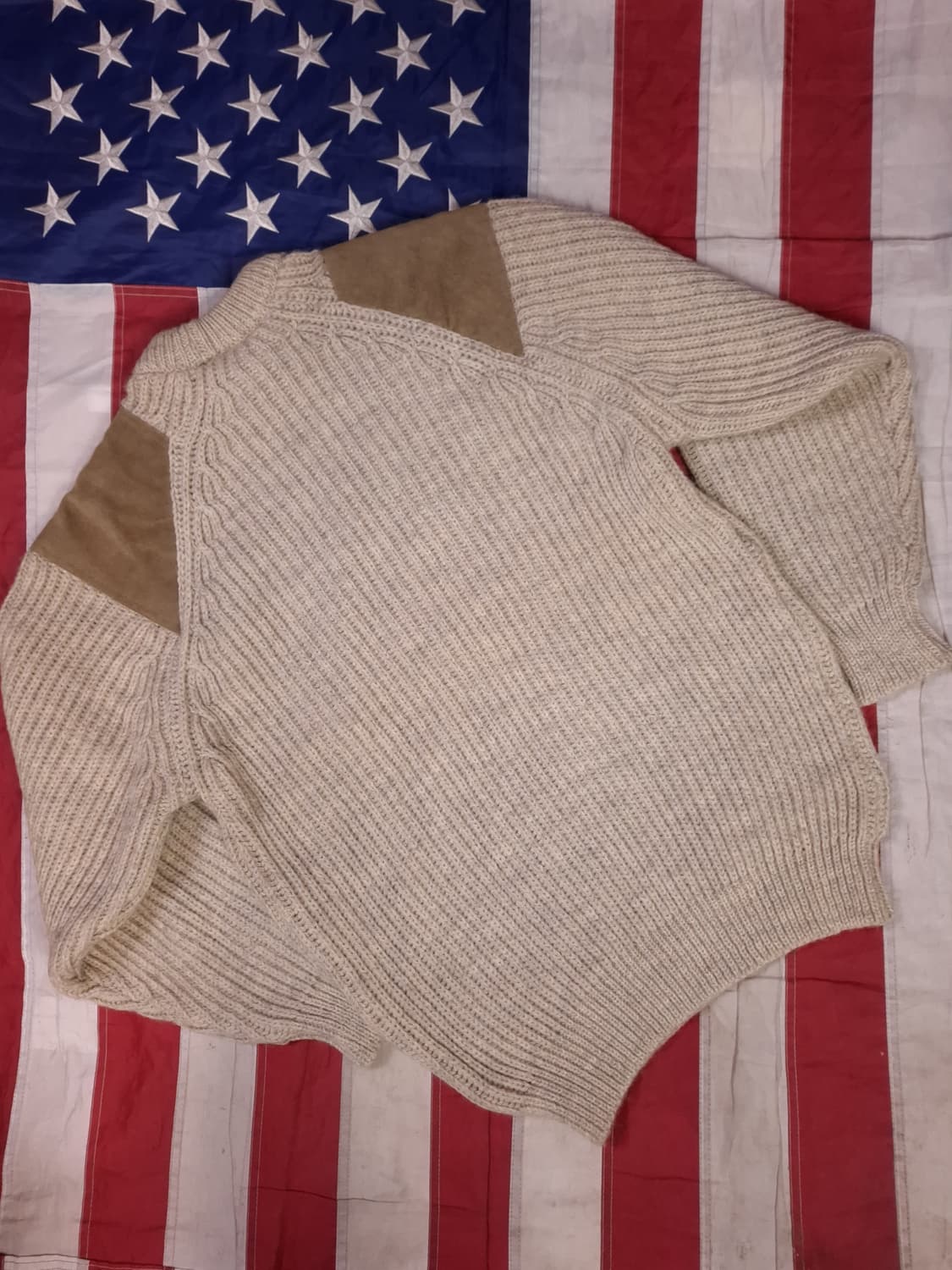 새제품 90's 오리지날 영국제조 Niffi 울 피션맨 니트 상품이미지8