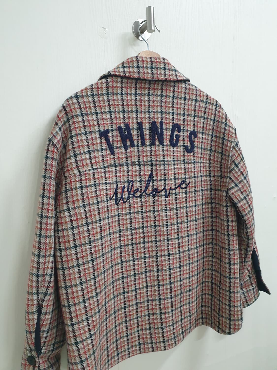 a.t.corner 체크 셔츠형 자켓 66사이즈 상품이미지8