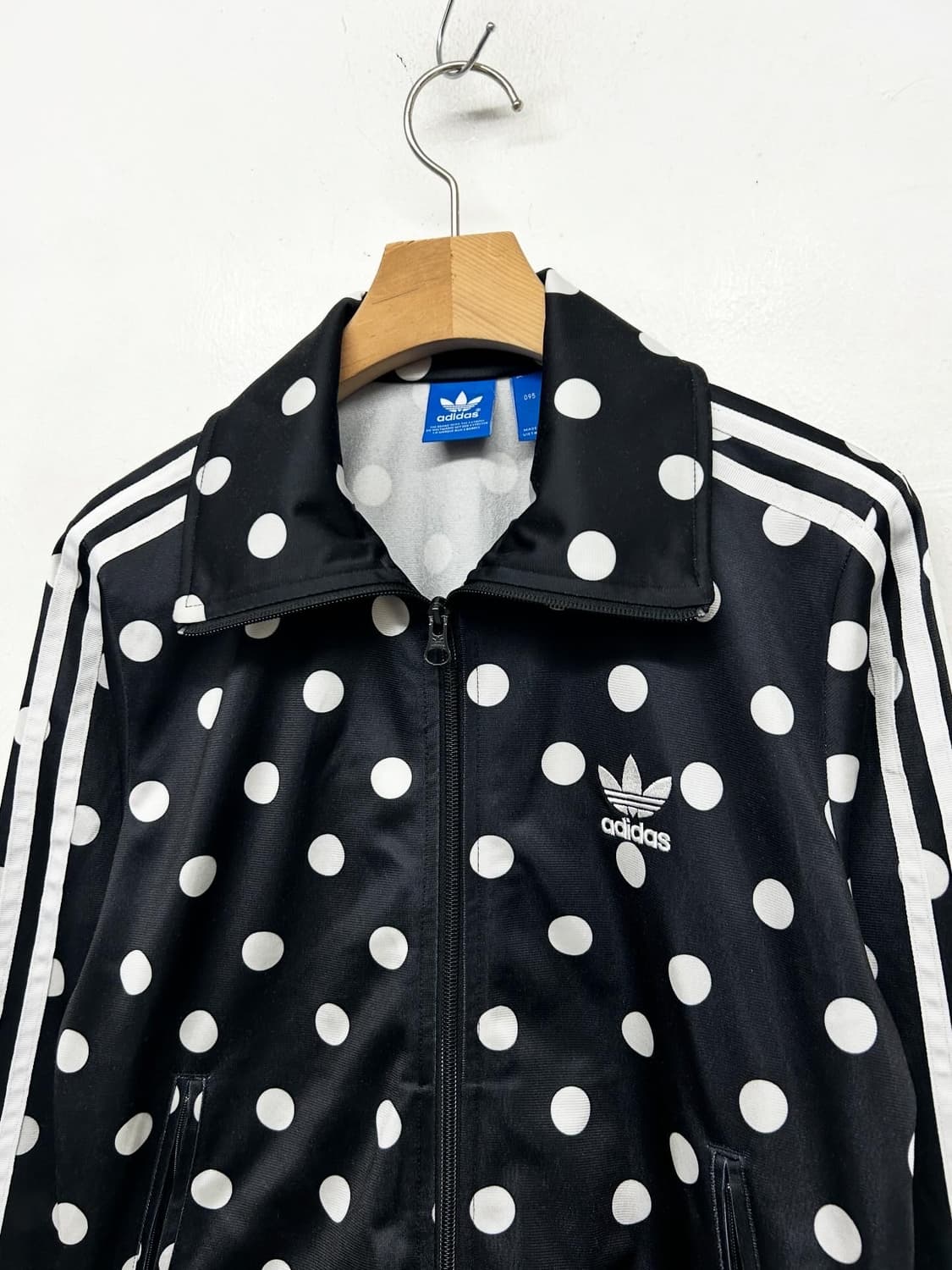 아디다스 삼선 도트 트랙탑 져지 블랙 상품이미지2