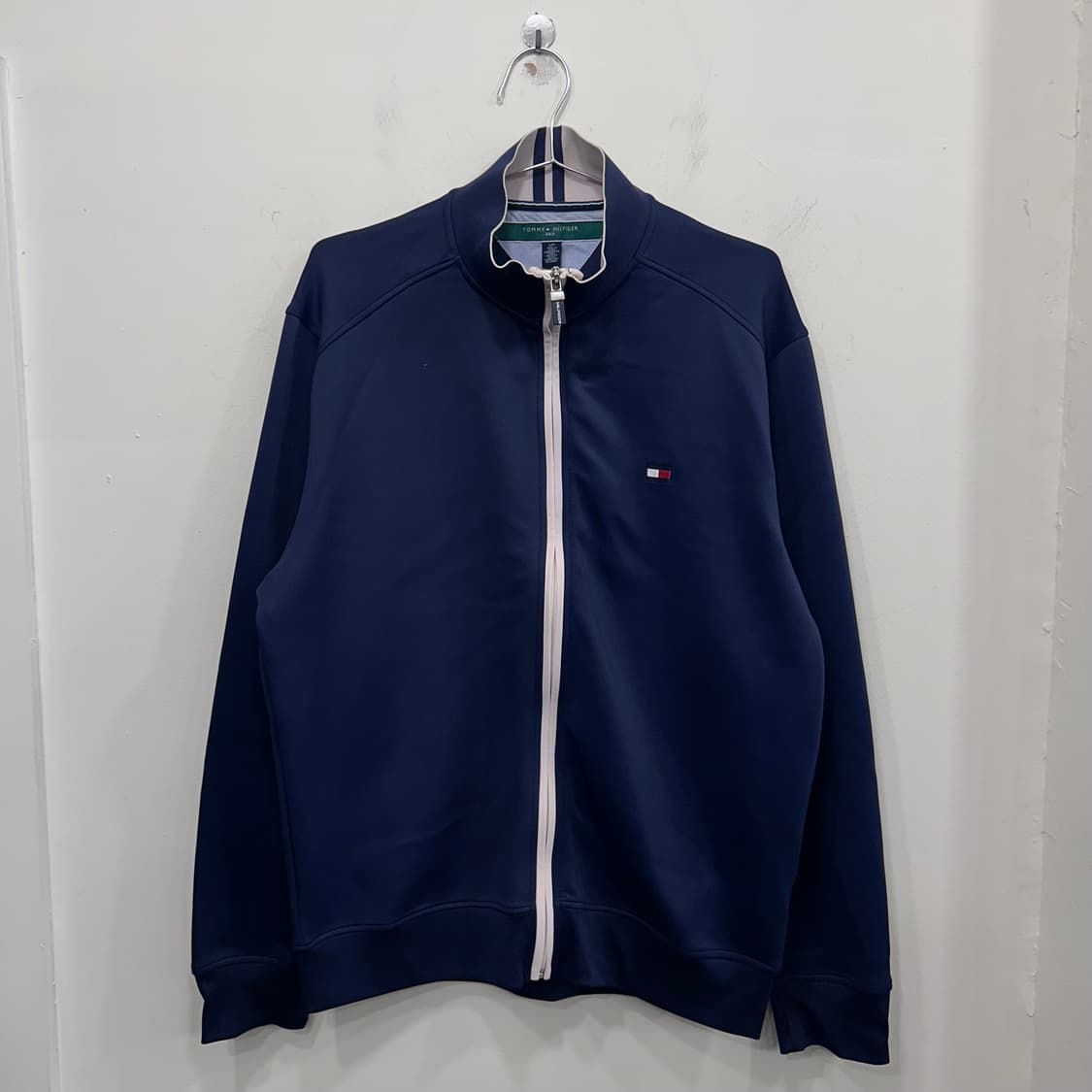 타미힐피거 오버핏 래글런 풀집업 저지 상품이미지2