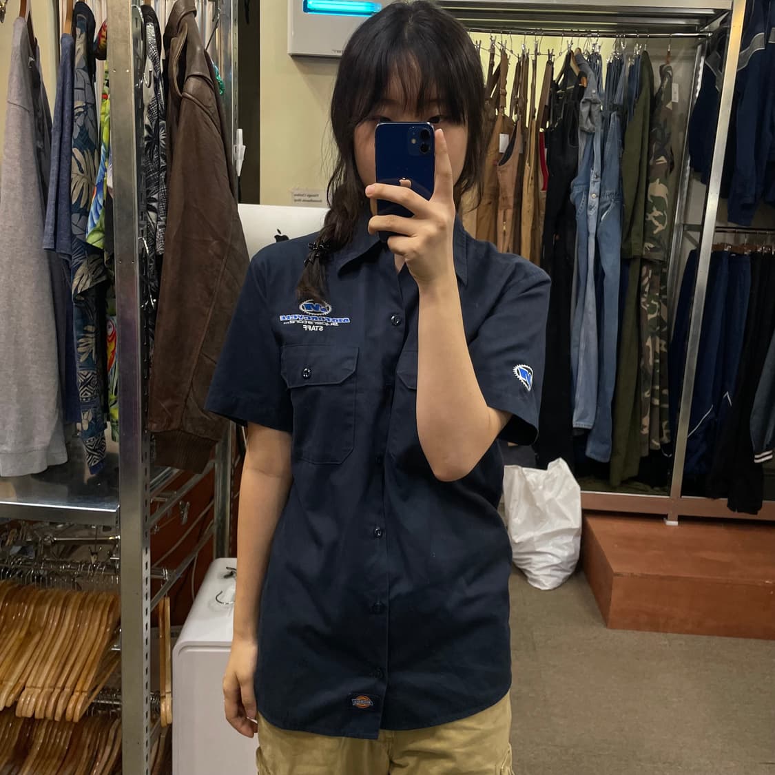  (S) 90s Dickies 디키즈 반팔 셔츠  상품이미지1