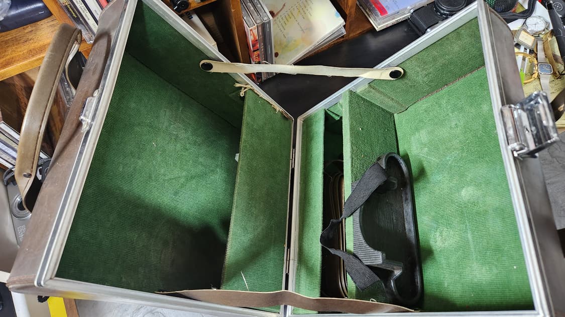 빈티지 가죽 카메라 가방 상품이미지7