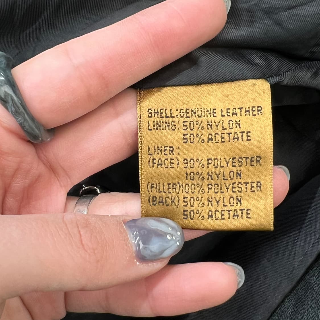 투데이즈맨 리얼 레더 봄버자켓 r2877 상품이미지6