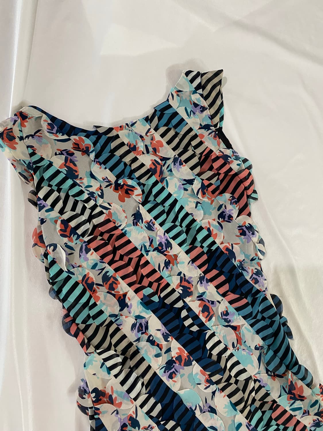 [2] dvf 다이앤 본 퍼스텐버그 실크100 민소매 슬리브리스 원피스 상품이미지2