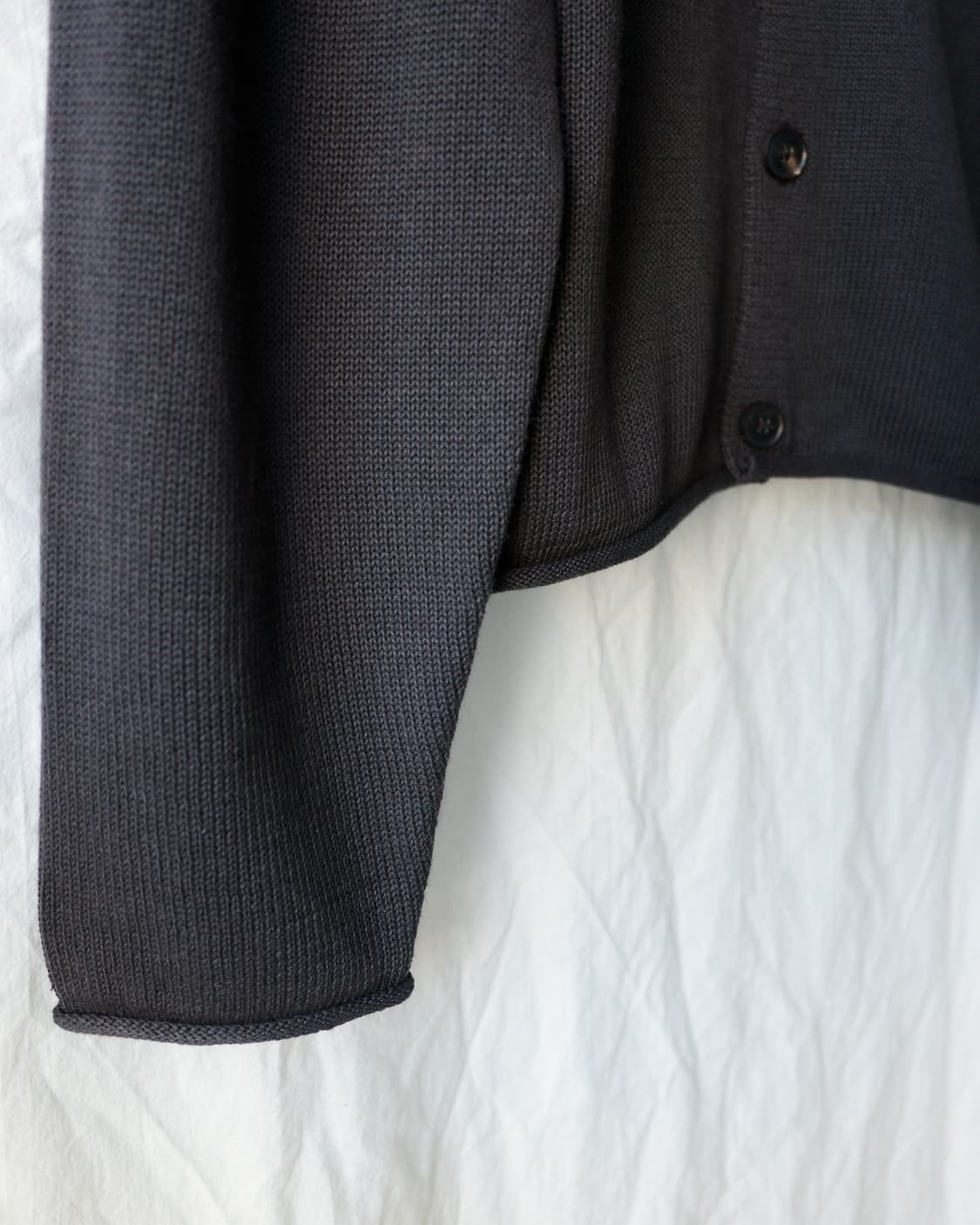 seasalt 씨솔트 루프 헴 가디건 차콜브라운 4size 새상품 상품이미지5