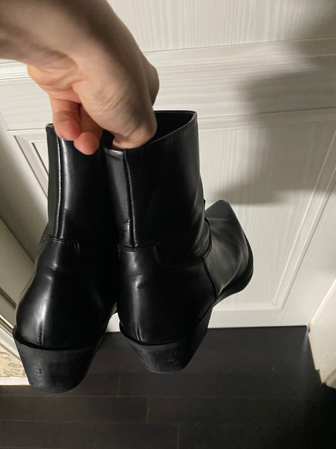 lostgarden victor black 레더부츠 상품이미지5