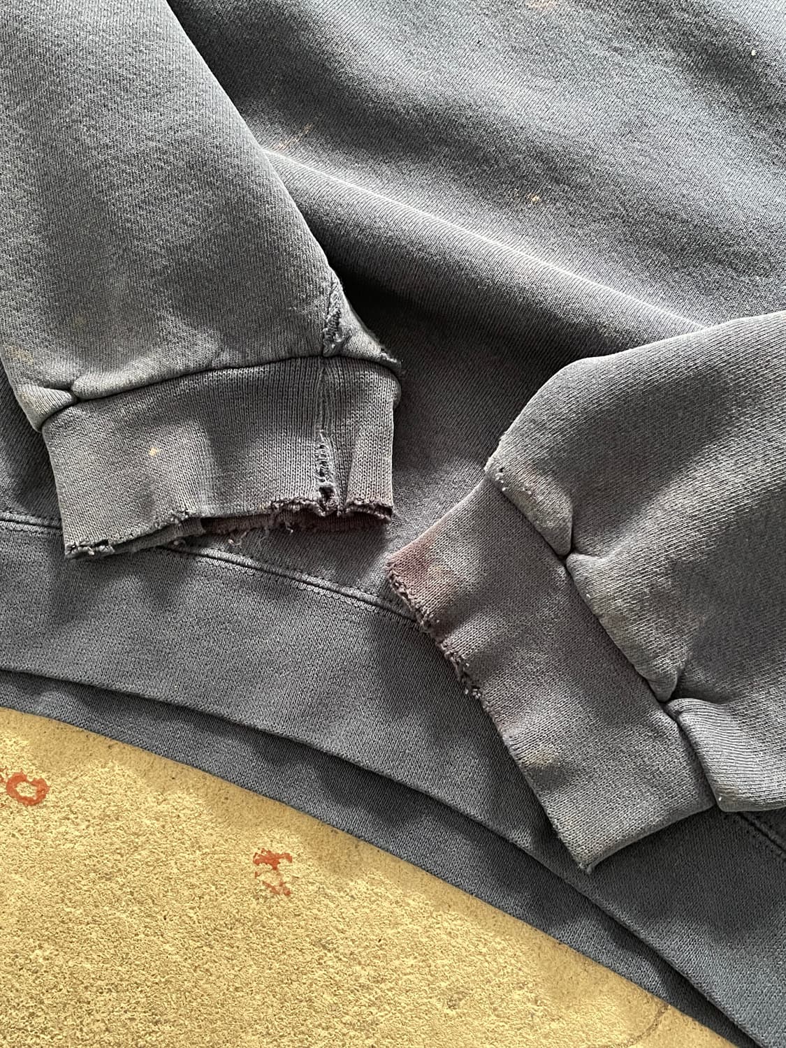 90s Nike Small Swoosh Faded Navy Sweat 상품이미지8