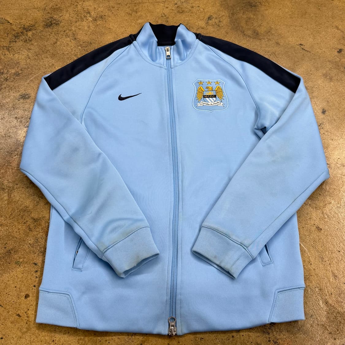 나이키 맨시티 하늘 블루 트랙탑 져지 트랙탑  상품이미지2