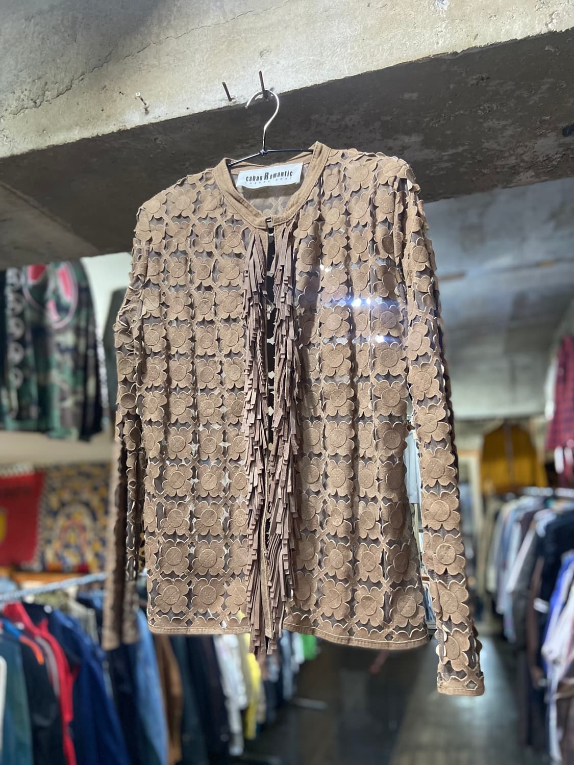 Caban Romantic 카반 로맨틱 수제 스웨이드 자켓 상품이미지3