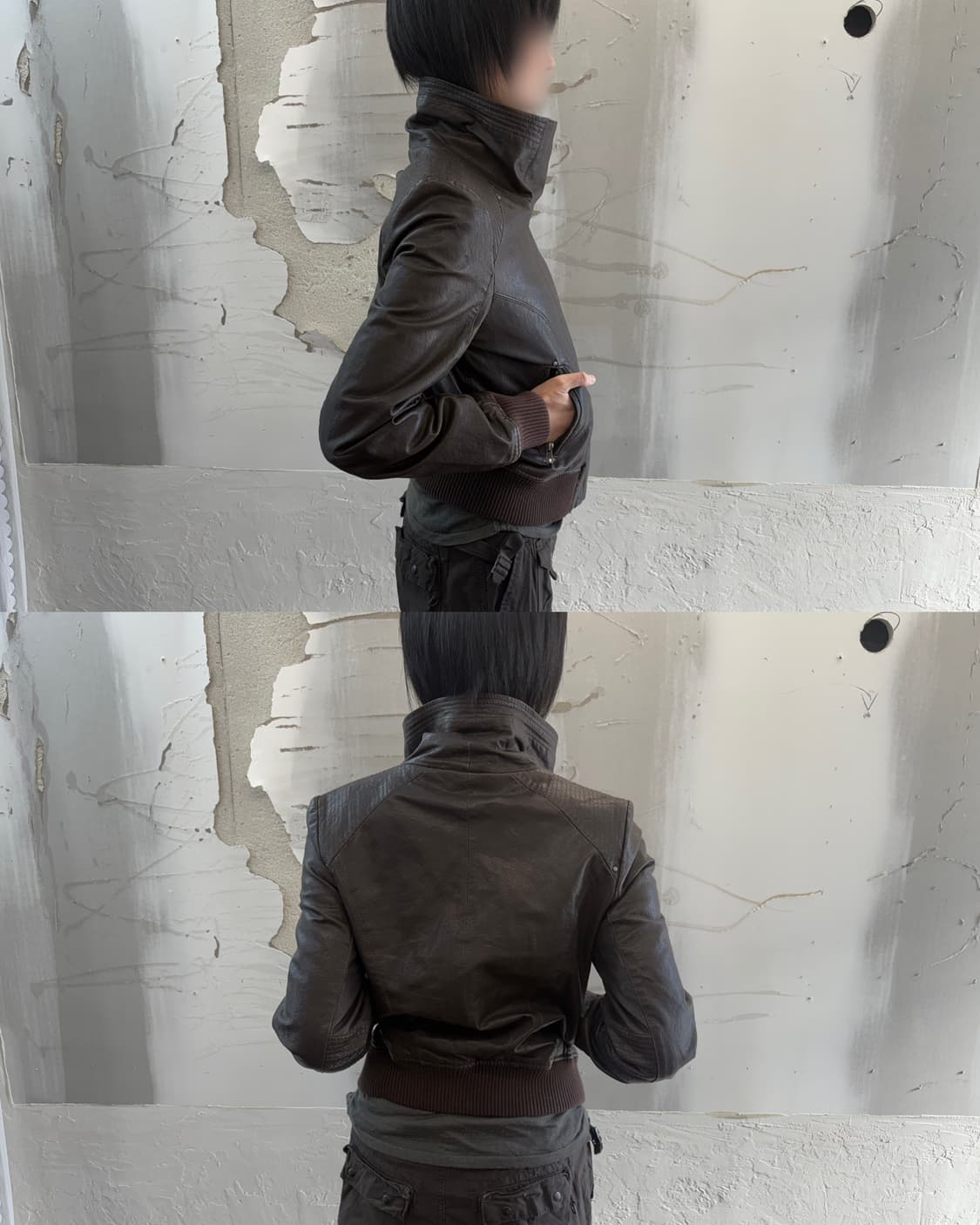 sheepskin high-neck jacket 상품이미지2