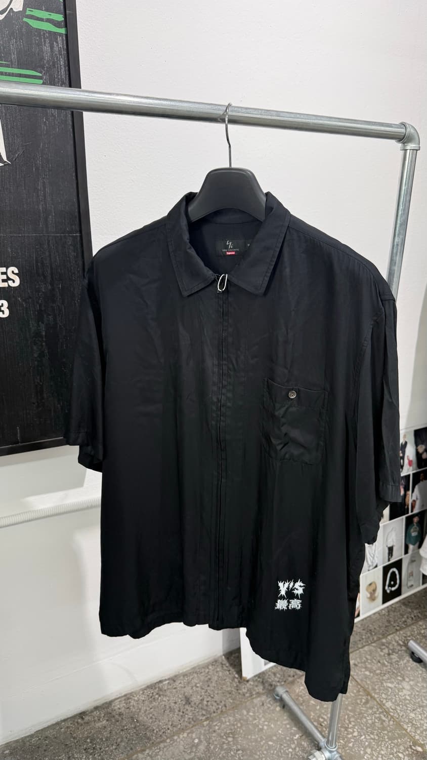 [XL]supreme x yohji yamamoto silk zip 상품이미지1