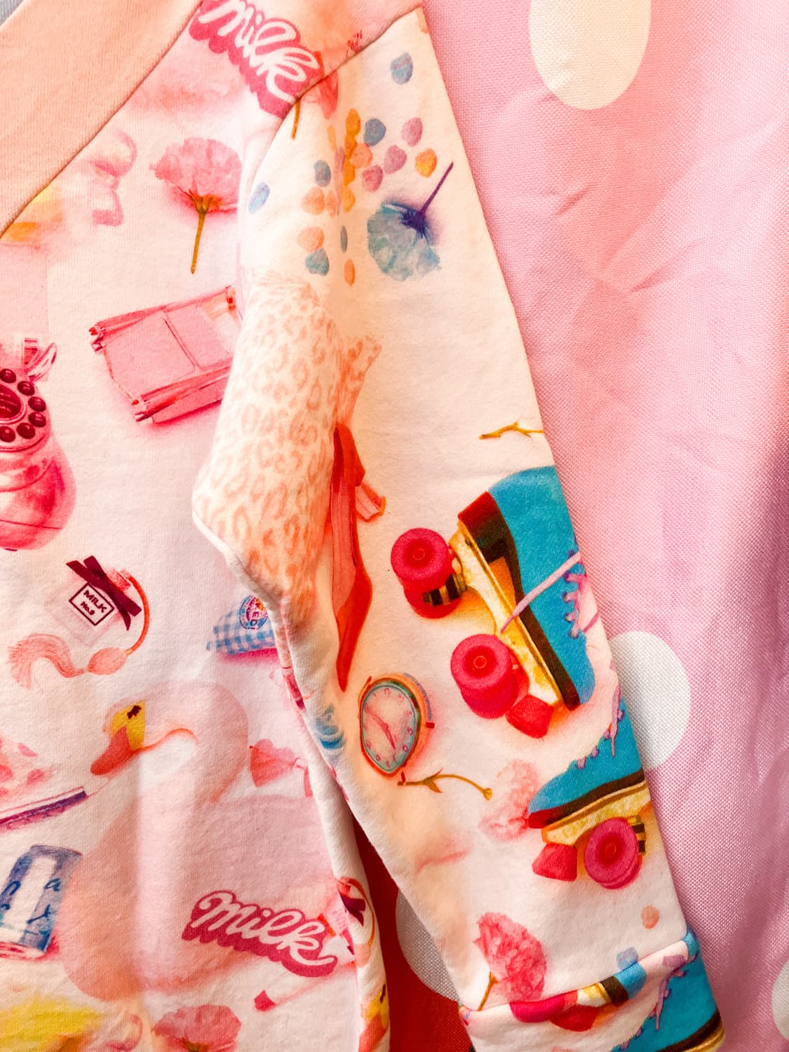 2000‘s milk 맨투맨 원피스 상품이미지4