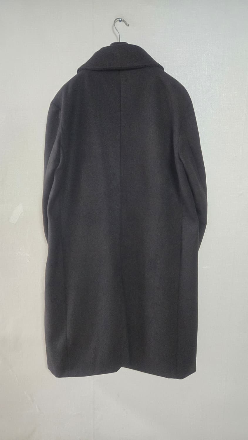 모멘트 울 블렌드 롱코트 다크 브라운,남성코트,겨울코트 상품이미지3