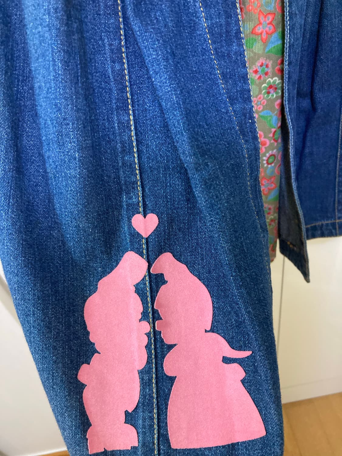 오일릴리 데님 스커트 상품이미지3