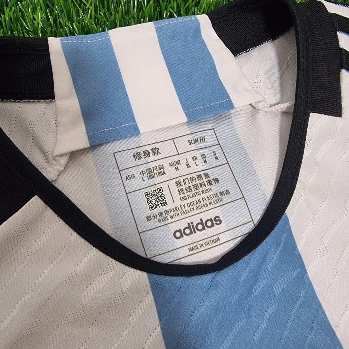 22-24시즌 아르헨티나 홈 어센틱 유니폼 #10 메시 상품이미지5