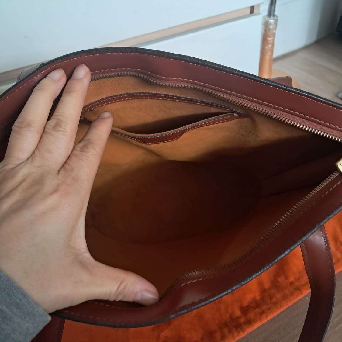 정품 루이비통 가방 백 에삐 생작 숄더백(한국중고명품감정완료) 상품이미지5