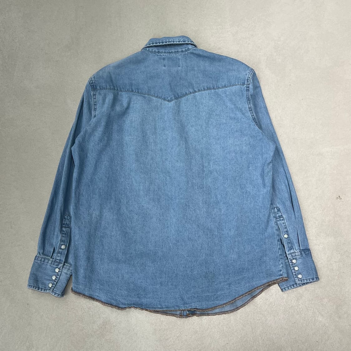 랭글러 워크 데님셔츠 s08974 상품이미지2