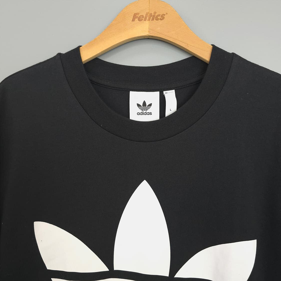 아디다스 adidas 트레포일 로고 오버핏 반팔티 L 상품이미지2