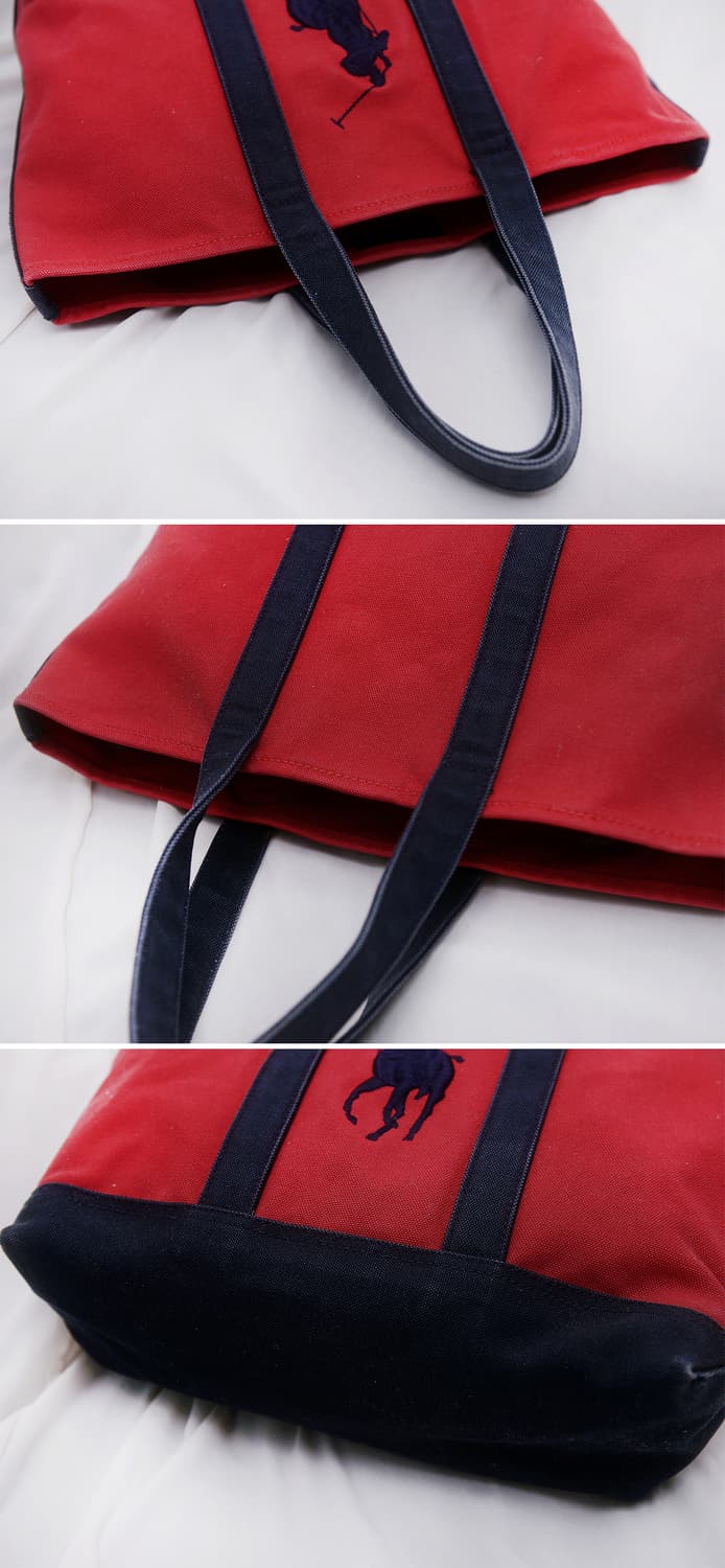 폴로 랄프로렌 (PRL) 빅포니 코튼 캔버스 쇼퍼백 (토트.숄더) 상품이미지5