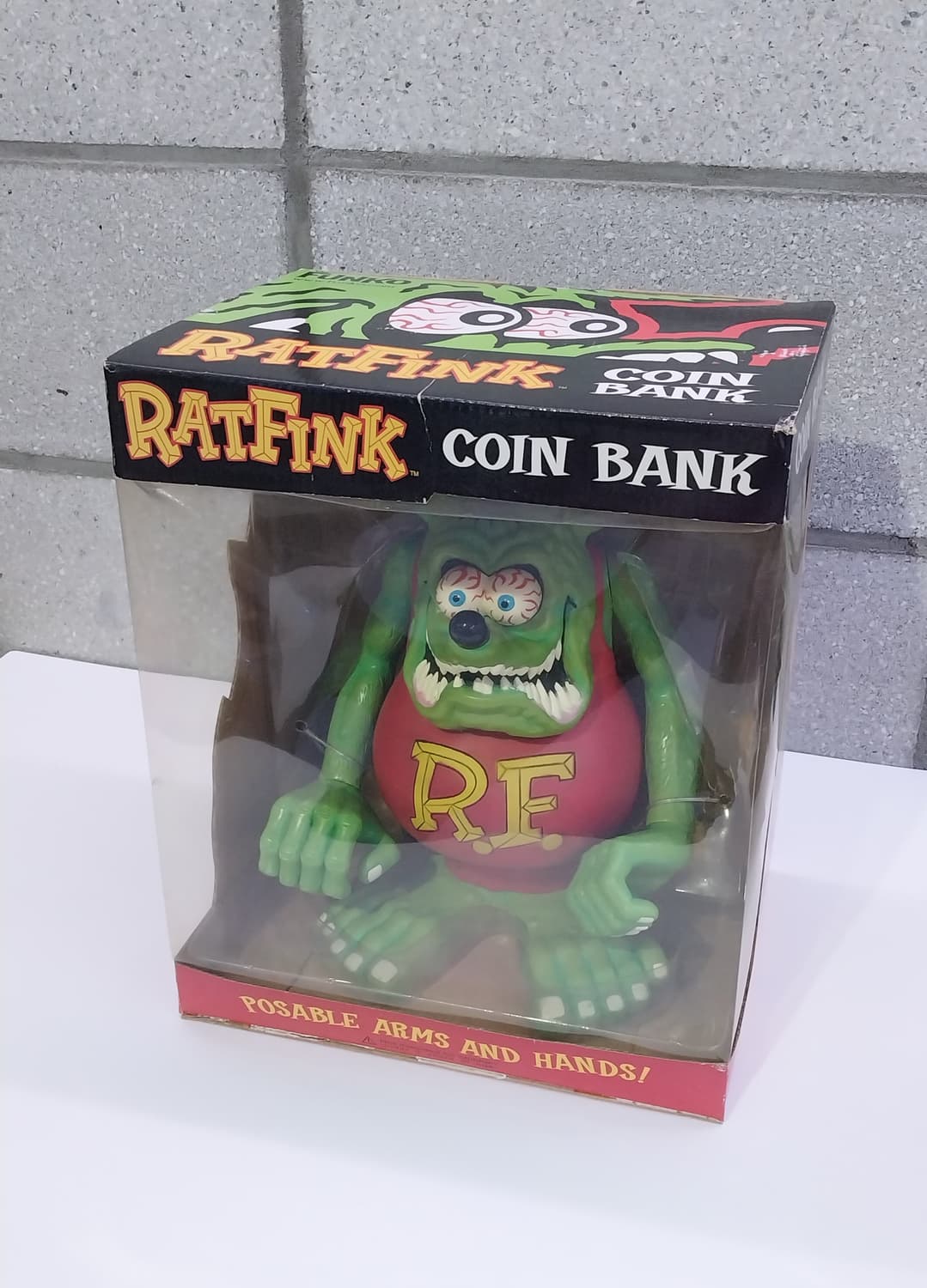 ratfink coin bank 랫핑크 코인 뱅크 저금통 피규어 상품이미지1