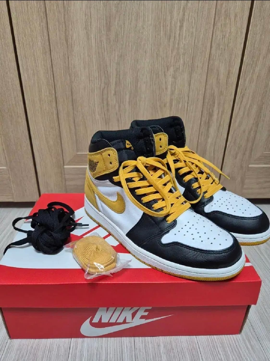 [285] 조던1 옐로우 오커 2017 상품이미지10