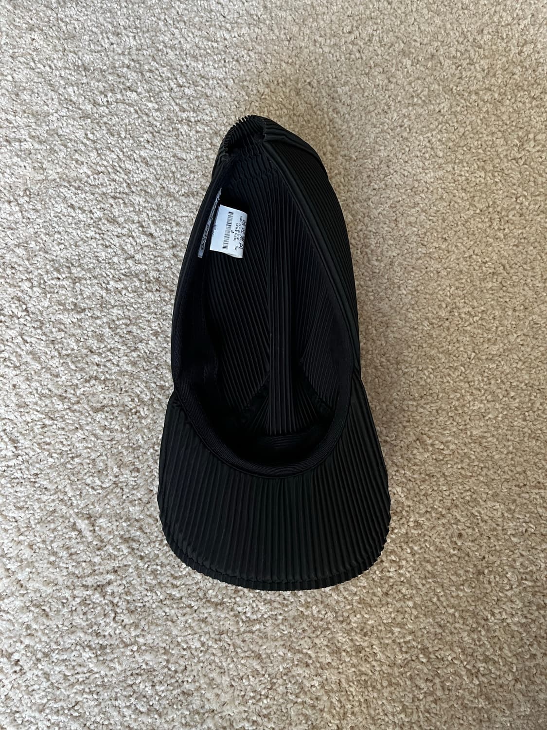 옴므플리세 플리츠 캡 블랙 상품이미지6