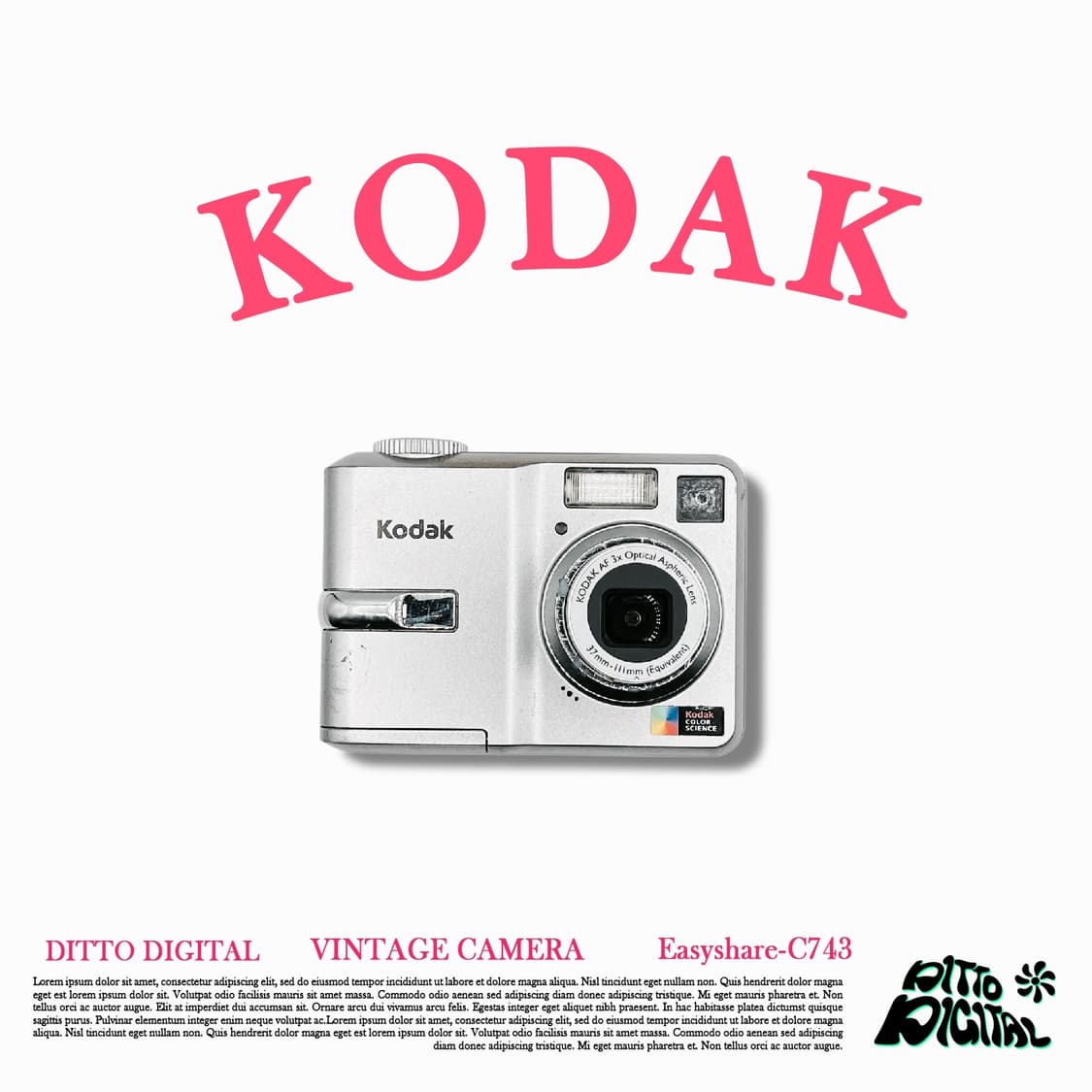 Kodak Easyshare C743 디카 상품이미지1