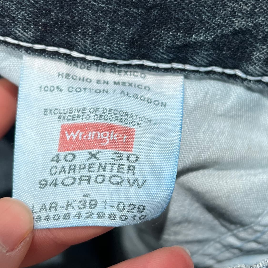 랭글러 카펜터 데님팬츠 s09594 상품이미지6