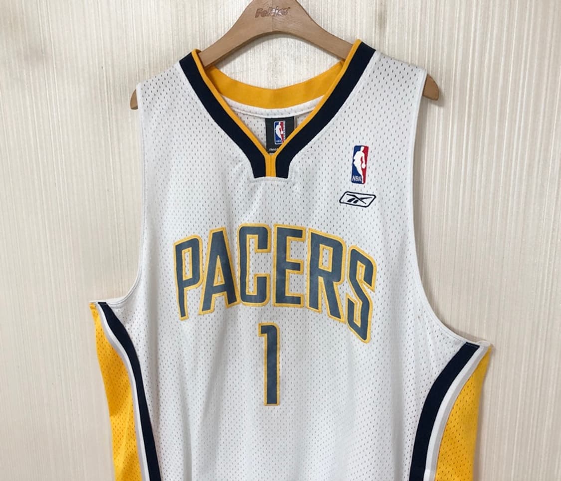 NBA 리복 인디애나 페이서스 올드 어센틱유니폼/져지 3XL #11  상품이미지6