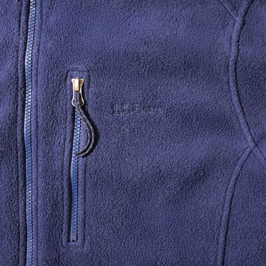 LL Bean 엘엘빈 네이비 플리스 집업 자켓  상품이미지4