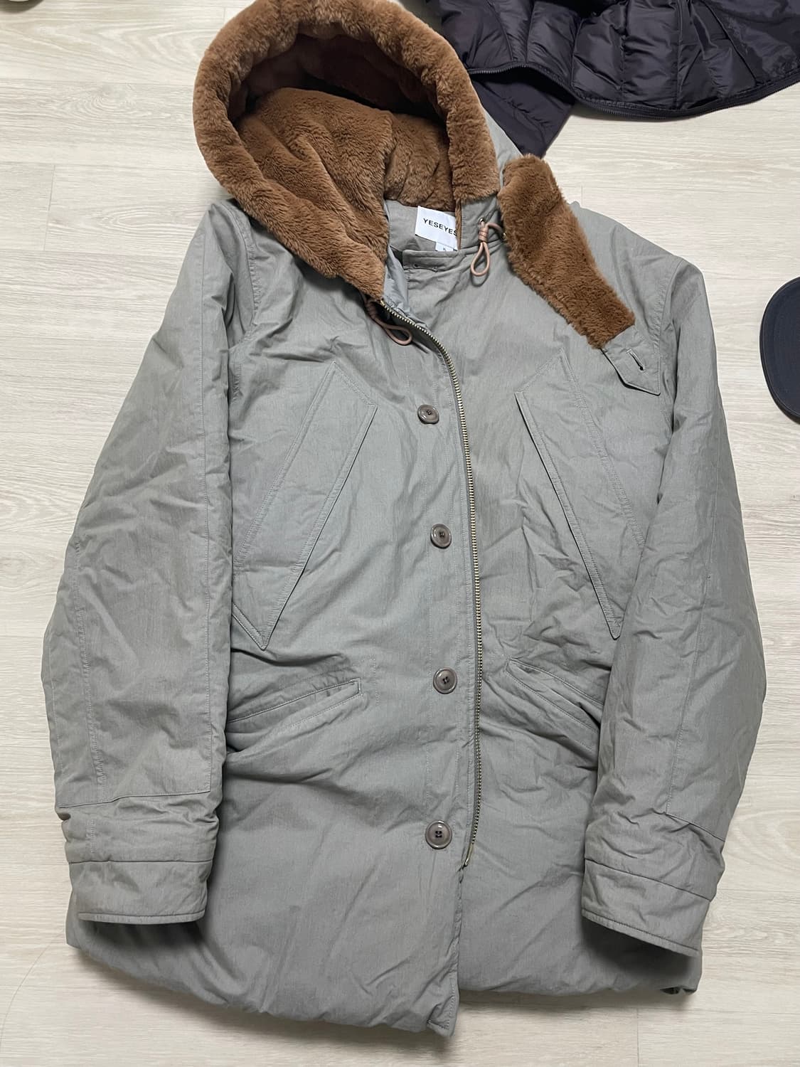 예스아이씨 카키파카 상품이미지2