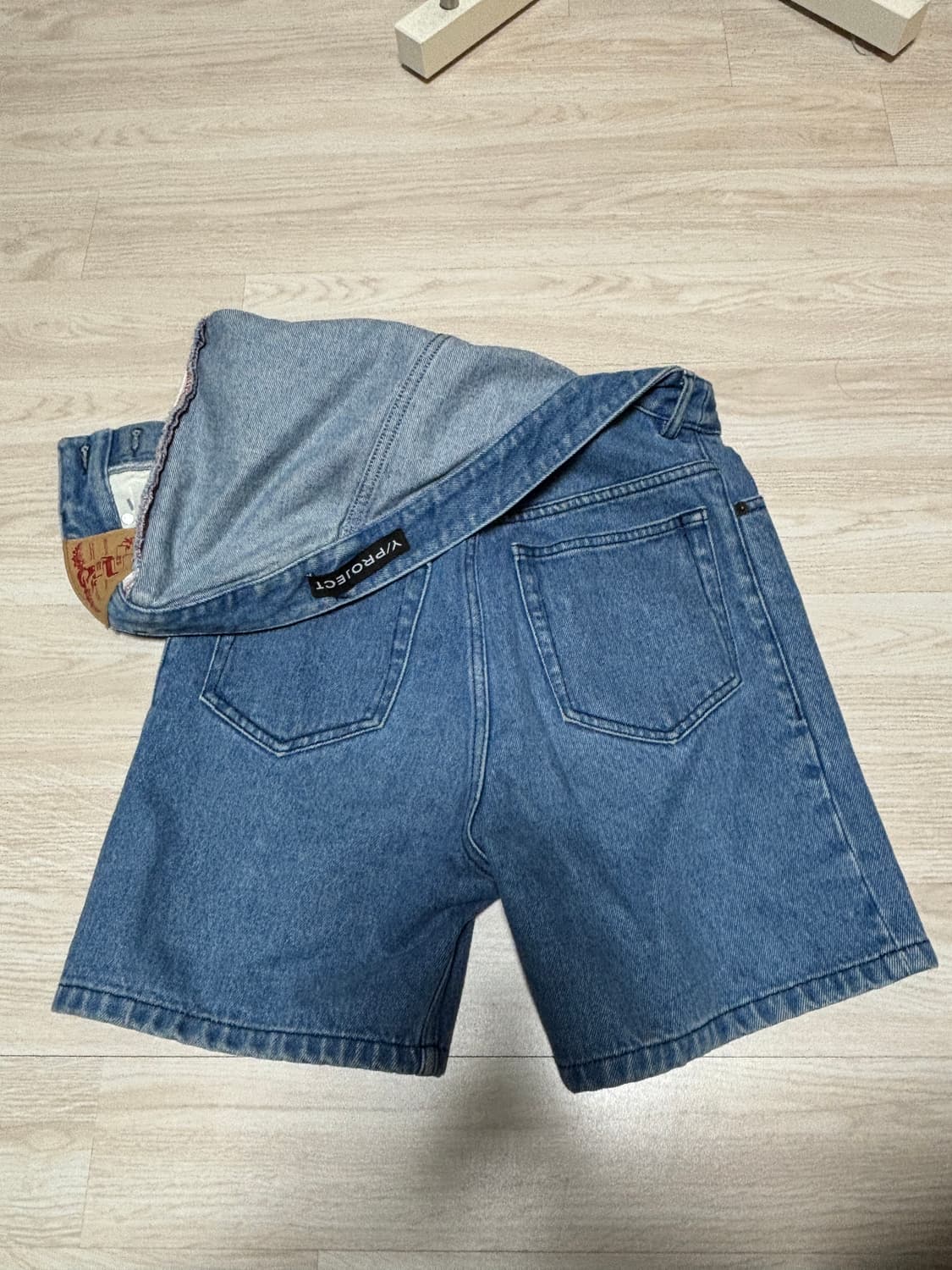 Y/PROJECT 데님 반바지 여성 S 상품이미지5