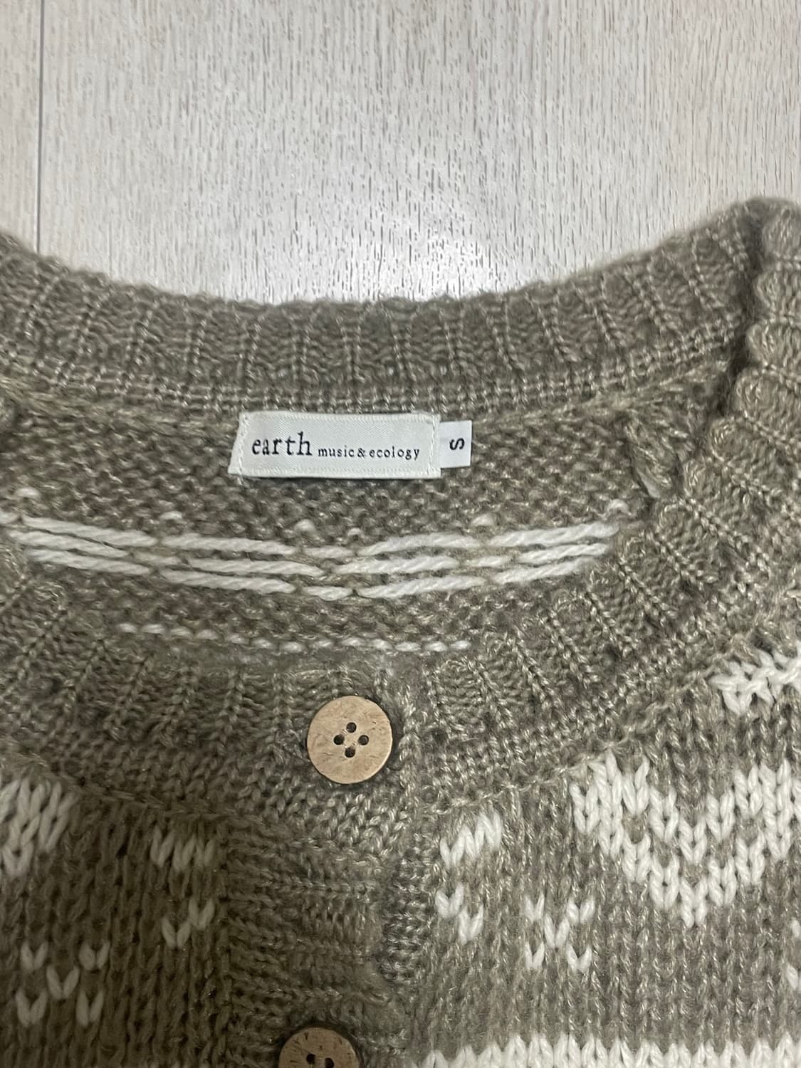 Earth music 코위찬 가디건 상품이미지2