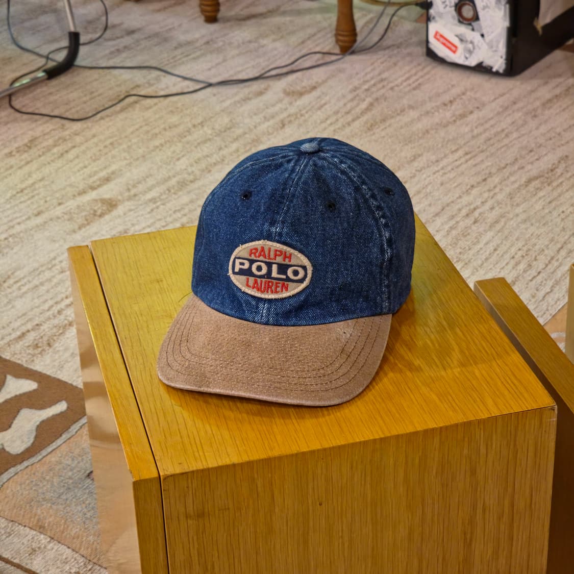 폴로 데님 볼캡 모자 상품이미지1