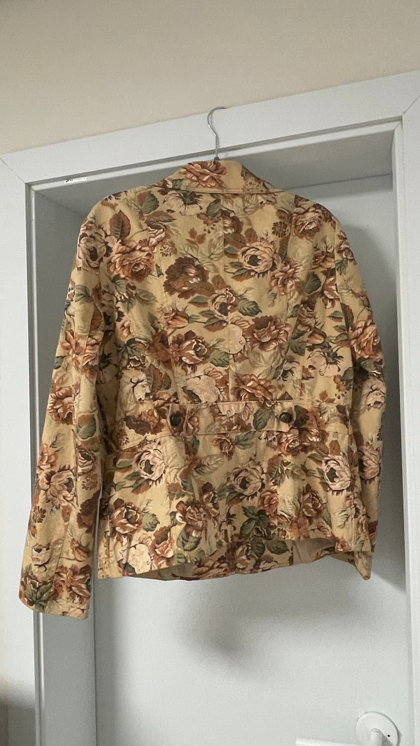 플라워패턴 자켓 상품이미지2